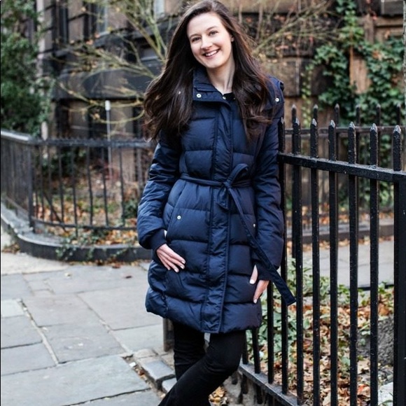 Jcrew Winterss puffer coat in Navy, Petite XXS - Picture 7 of 8